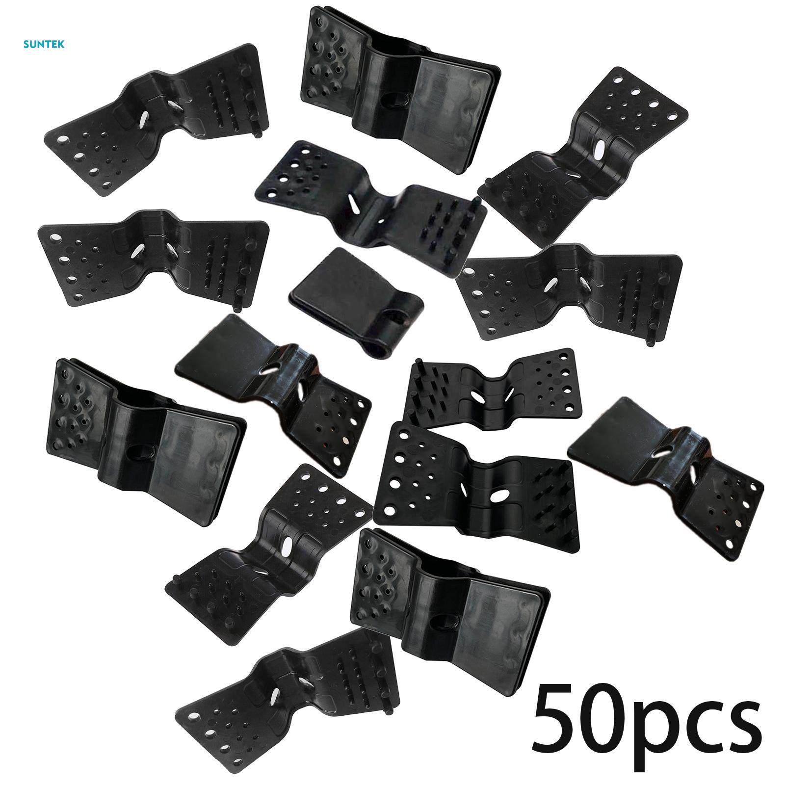 50Pcs Shade Net Clips Fixing Buckle, Outdoor Multipurpose Shading Net Fixed Clips, Shade Cloth Clips for Anti Bird Netting/Car Cover. 
