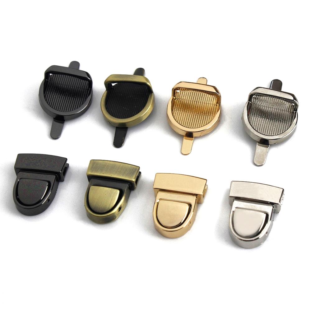 1pcs Metal Press Push Lock Tongue lock Bag Briefcase Spring Lock Snap Decorative Clasps Closure Leather Craft Hardware Accessory. 