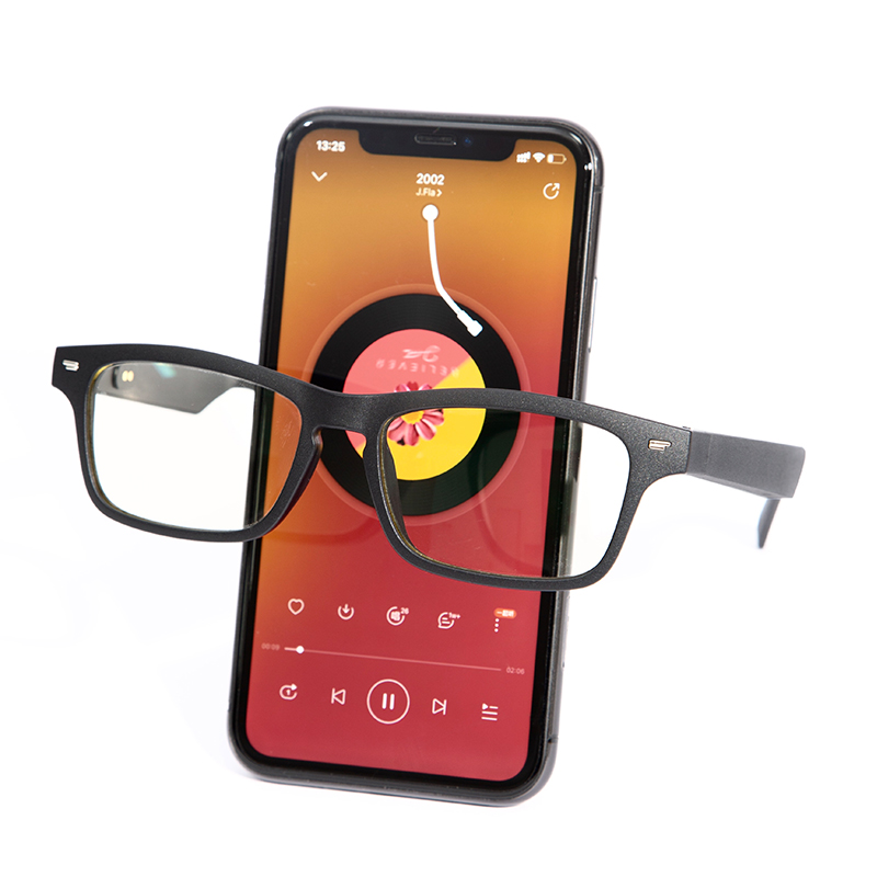 2023 KY01 Smart Glasses - Anti-blue UV Lens Bluetooth Music Player CE ROHS Certification IPX5 Smart Creative Electronics glass