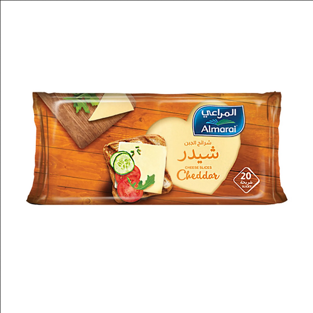 Almarai Cheddar Cheese Slices 400 g
