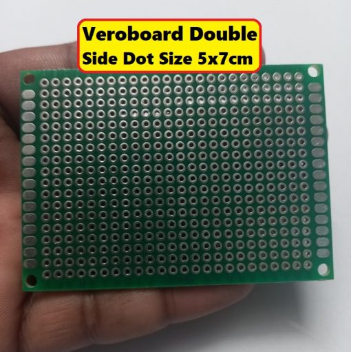 Veroboard DOUBLE SIDED 5x7cm Vero Board Double Side Veroboard Dot Vero PCB Board. 