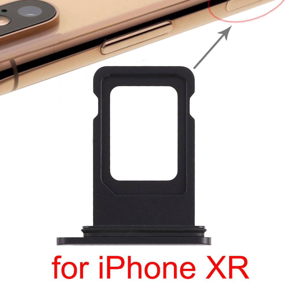 Dual and Single Sim Tray for Apple iPhone XR-All Colors Available. 