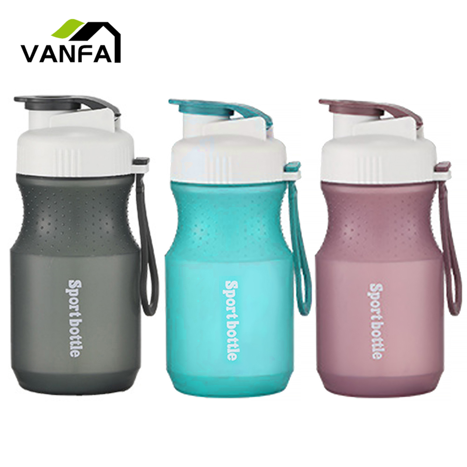 380/560/600ml Water Bottle Heat Resistant Large-capacity Drinking Creative Lid Press Button Drinking Bottle Daily Use. 