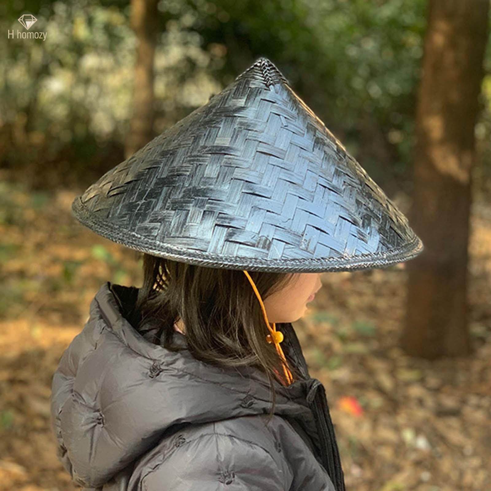 Bamboo Hat Teens Retro Farming Cap for Performance. 
