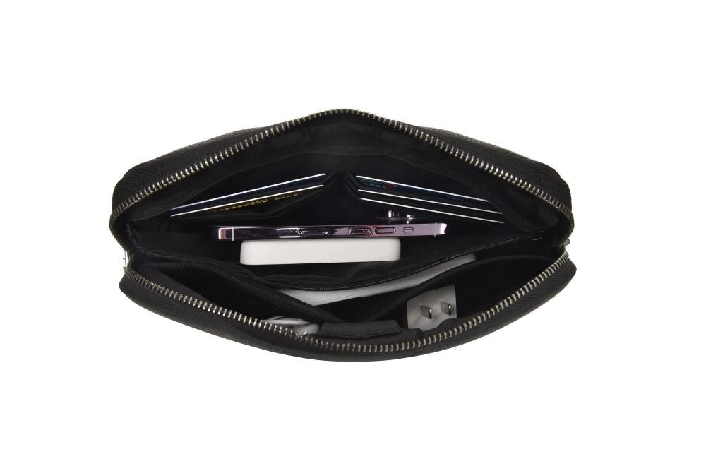 WiWU Alpha Anti-theft Clutch Bag The bag has a fashion design suitable for all ages. 