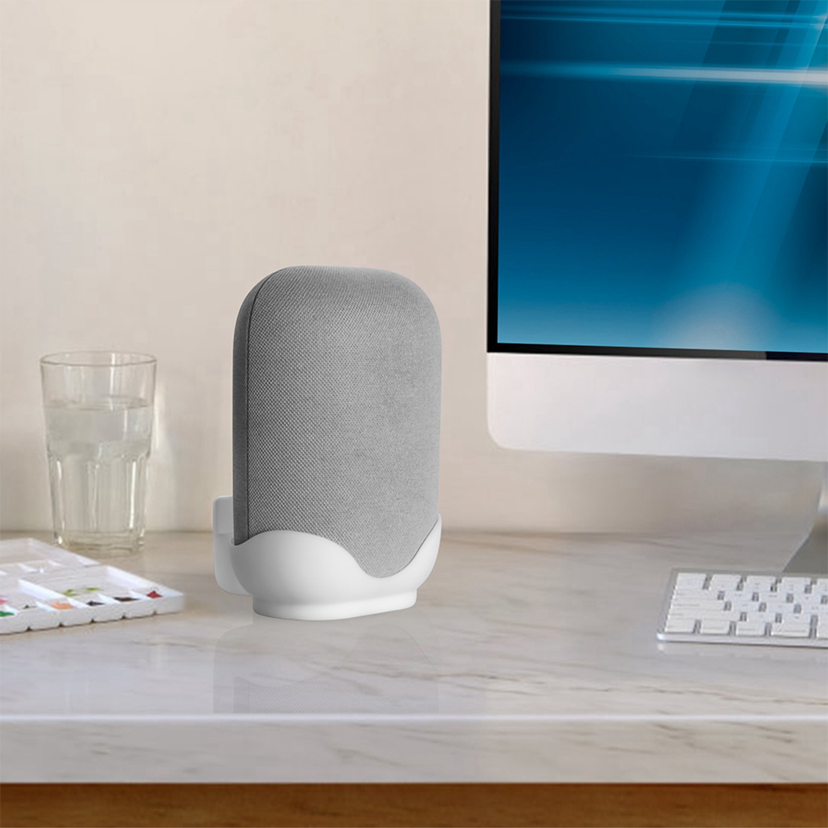for Google Nest audio stand-2 x for Google Nest audio stand-white. 