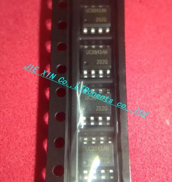 10pieces / lot UC3843 KA3843 power IC SOP-8 power controller Integrated circuit Best quality WATTY Electronics