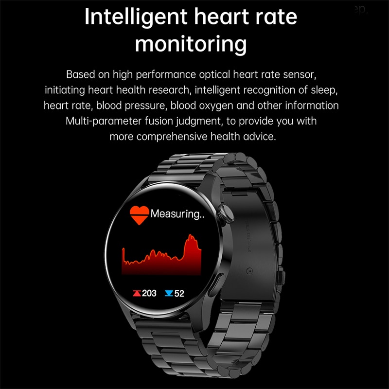LIGE New Bluetooth Call Smart watch Men Full touch Screen Sports fitness watch Bluetooth is Suitable For Android ios Smart watch. 
