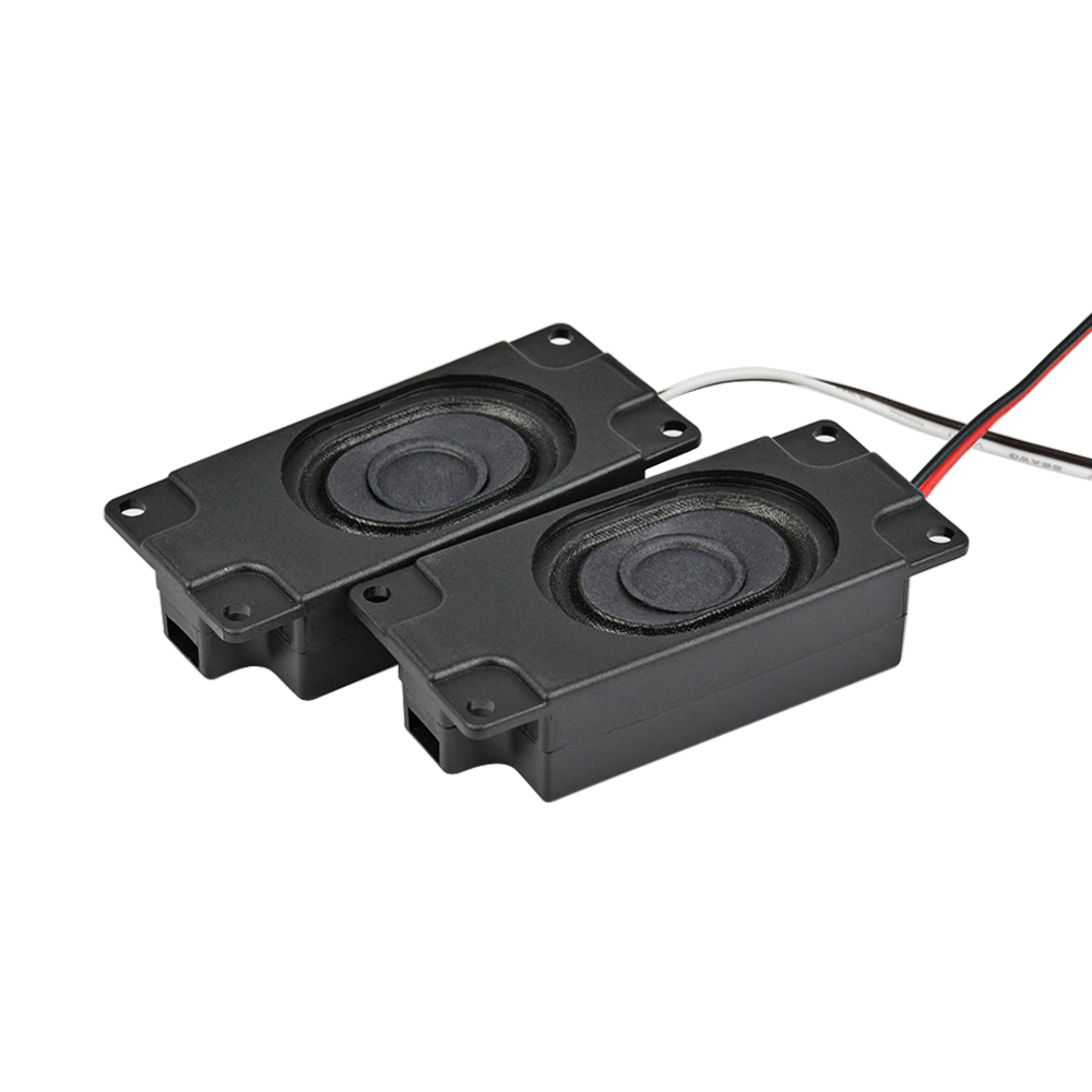 AIYIMA 2Pcs Audio Portable Speakers 3070 4Ohm 3W Computer Speaker Advertising LCD TV Speakers Loudspeaker Rectangle Speaker. 