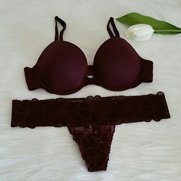 Dark Brown Comfort Foam Bra Panty Set for Women - Stylish and Soft