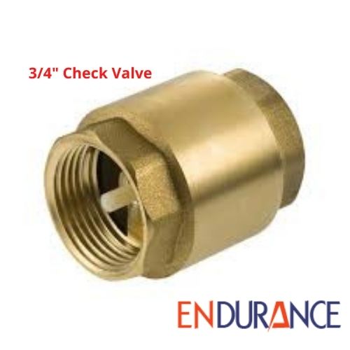 3/4" Open Check valve Made in China. 