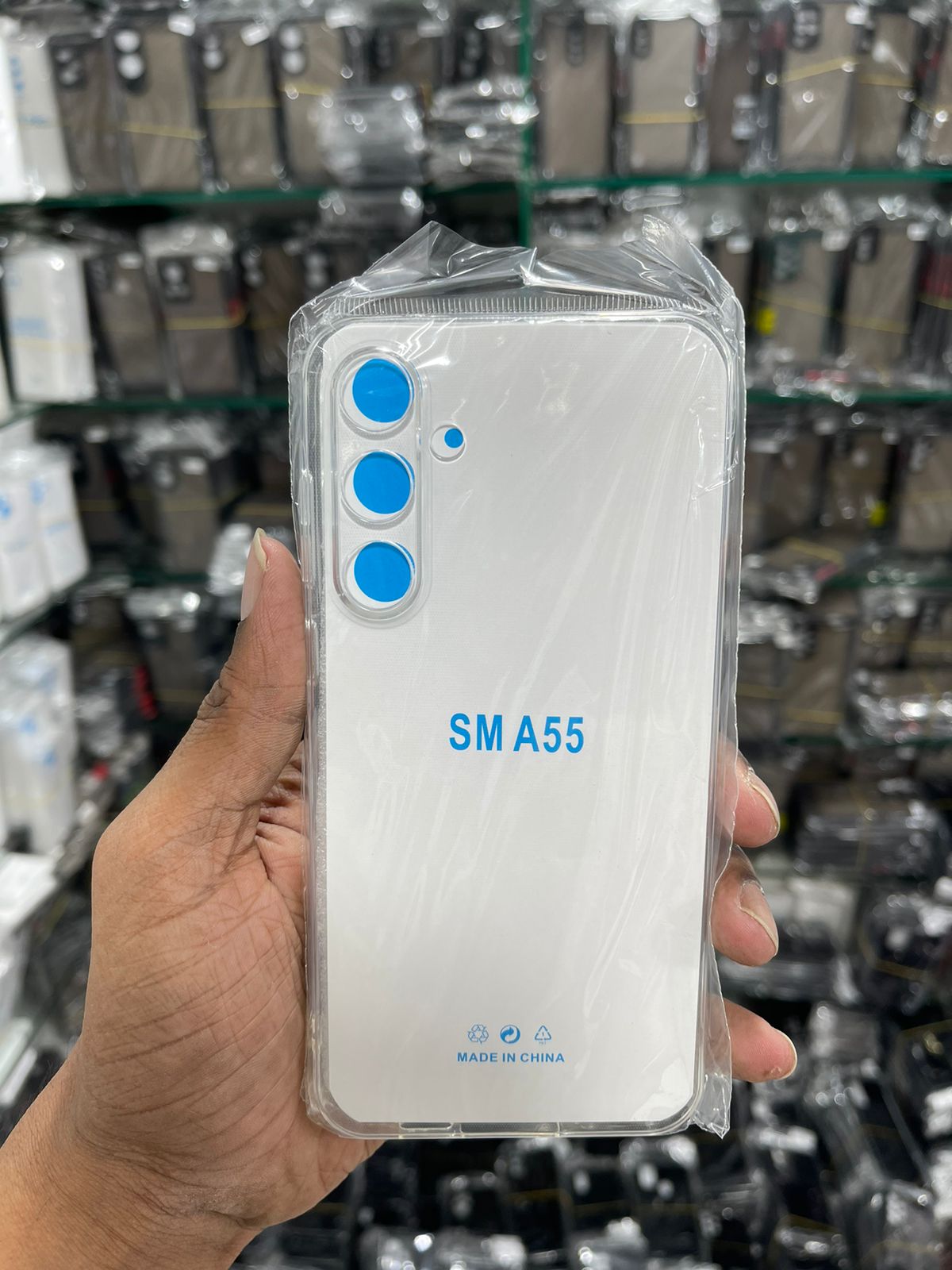 Luxury Transperent Backcover For Samsung A55