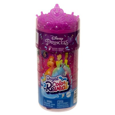 Disney Princess HMB69 Color Reveal Dolls With 6 Surprises. 