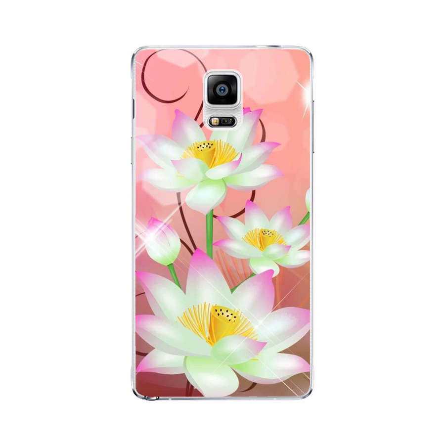 Soft Silicone Case For Samsung Galaxy Note 4 Cover Cute Pattern Fashion Soft TPU Case For Samsung Note 4 Note4 Bumper Coque. 