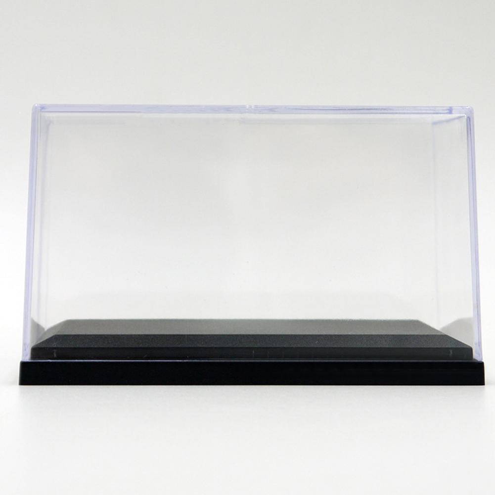 Acrylic Display Case for 1:64 Scale Car Dust-Proof Black Base Display Box for Diecast Model Toy Car. 