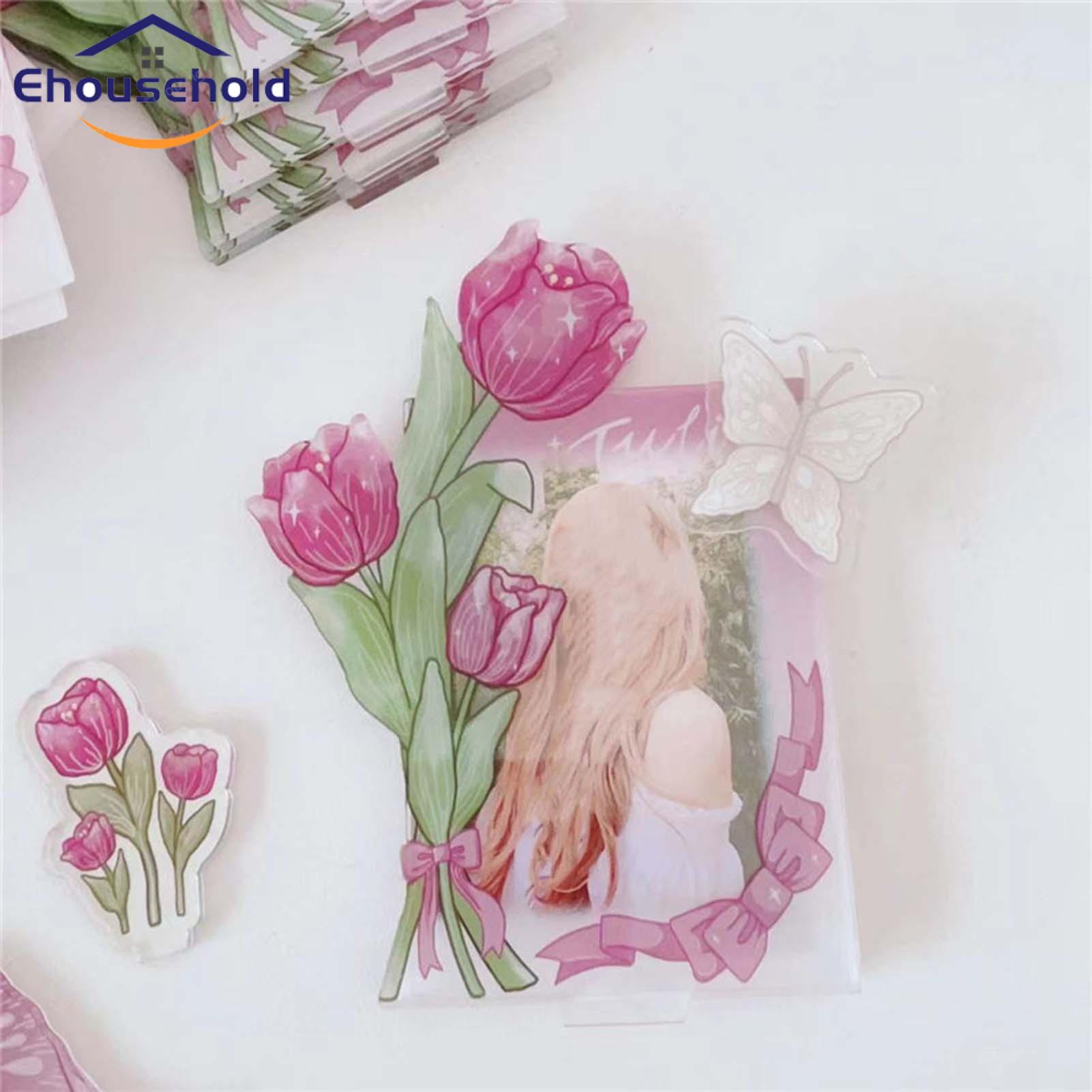 Photo Display Stand Bright Color 3D Butterfly Picture Frame Display Holder. 