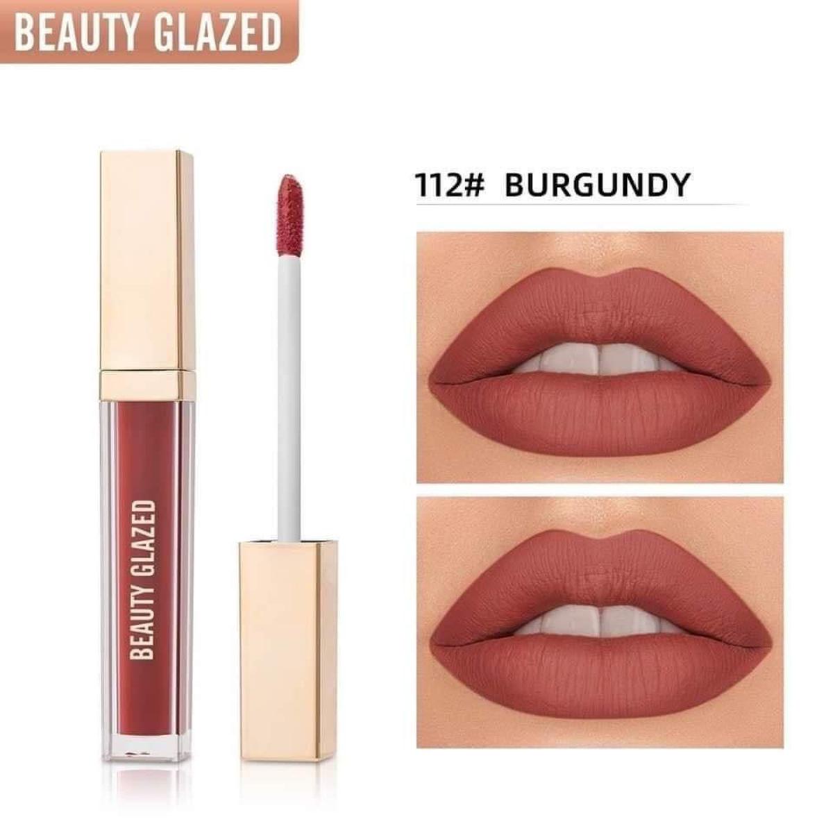 burgundy matte liquid lipstick