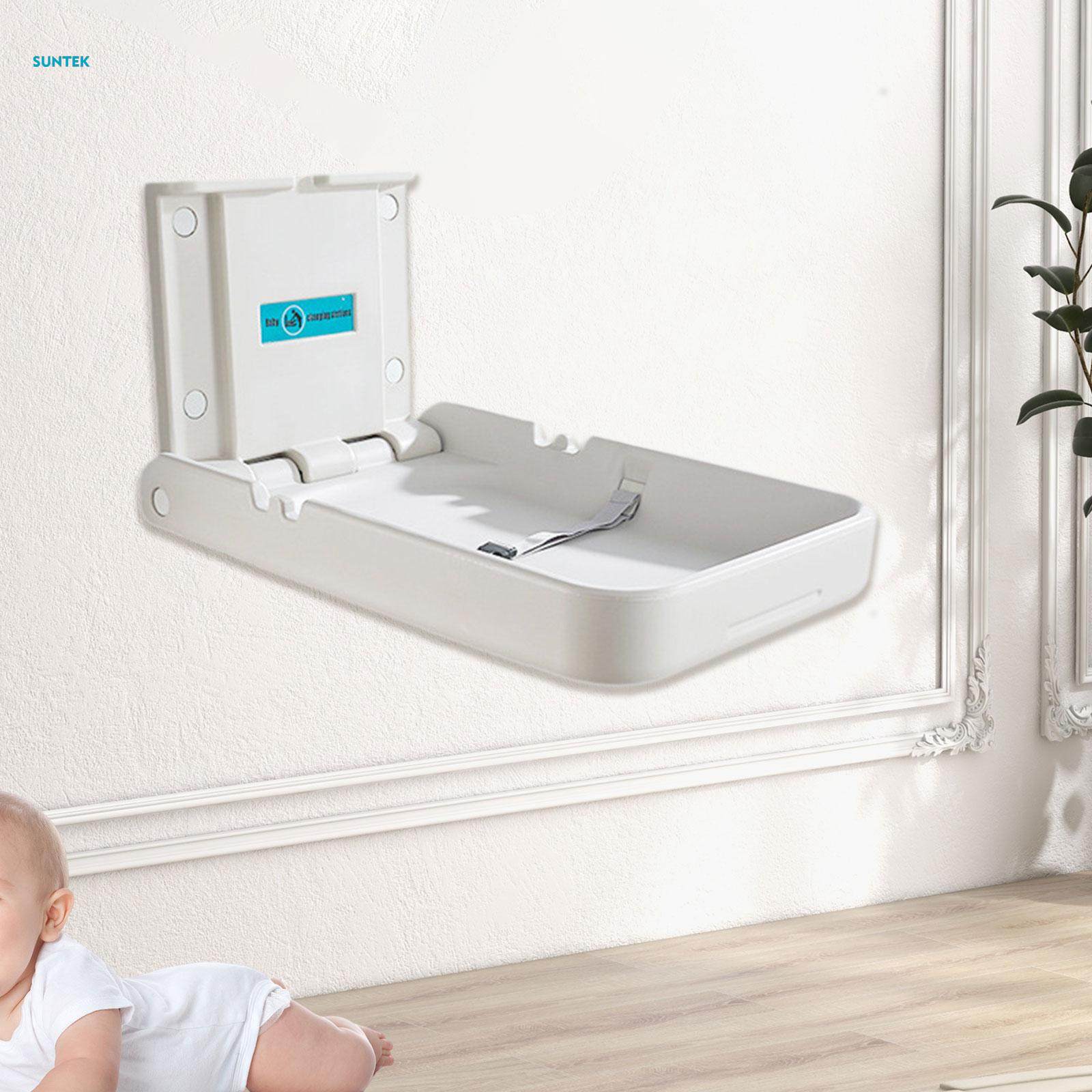 Baby Changing Station Changing Table Folding Diaper Changing Table for Shopping Center. 