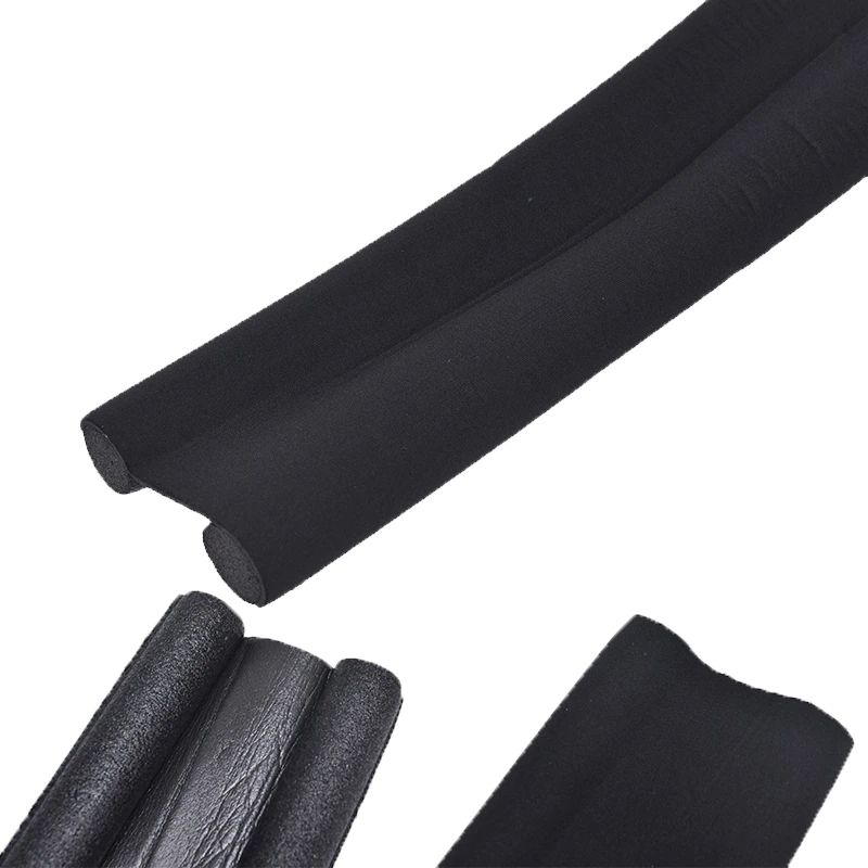 Windproof Seal Strip Draught Excluder Stopper Door Bottom Guard Double Protector Doorstop Dust-proof Blocker Sealer Soundproof. 