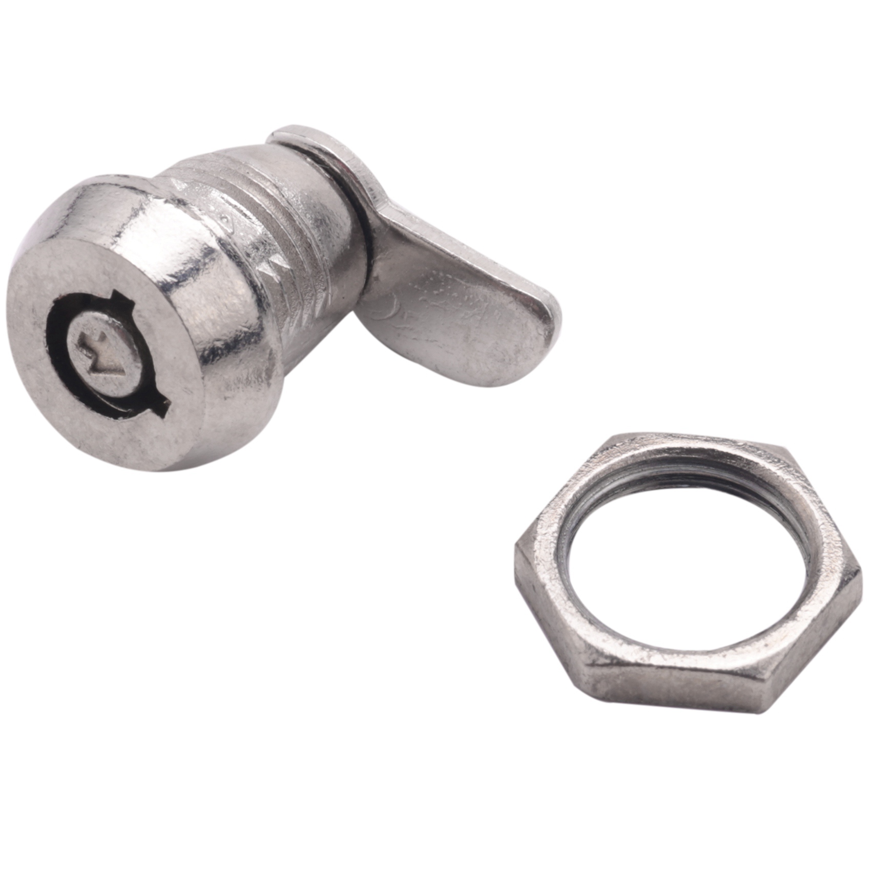 3X Cabinet Door Quarter Turn Security Tubular Cam Lock W Keys