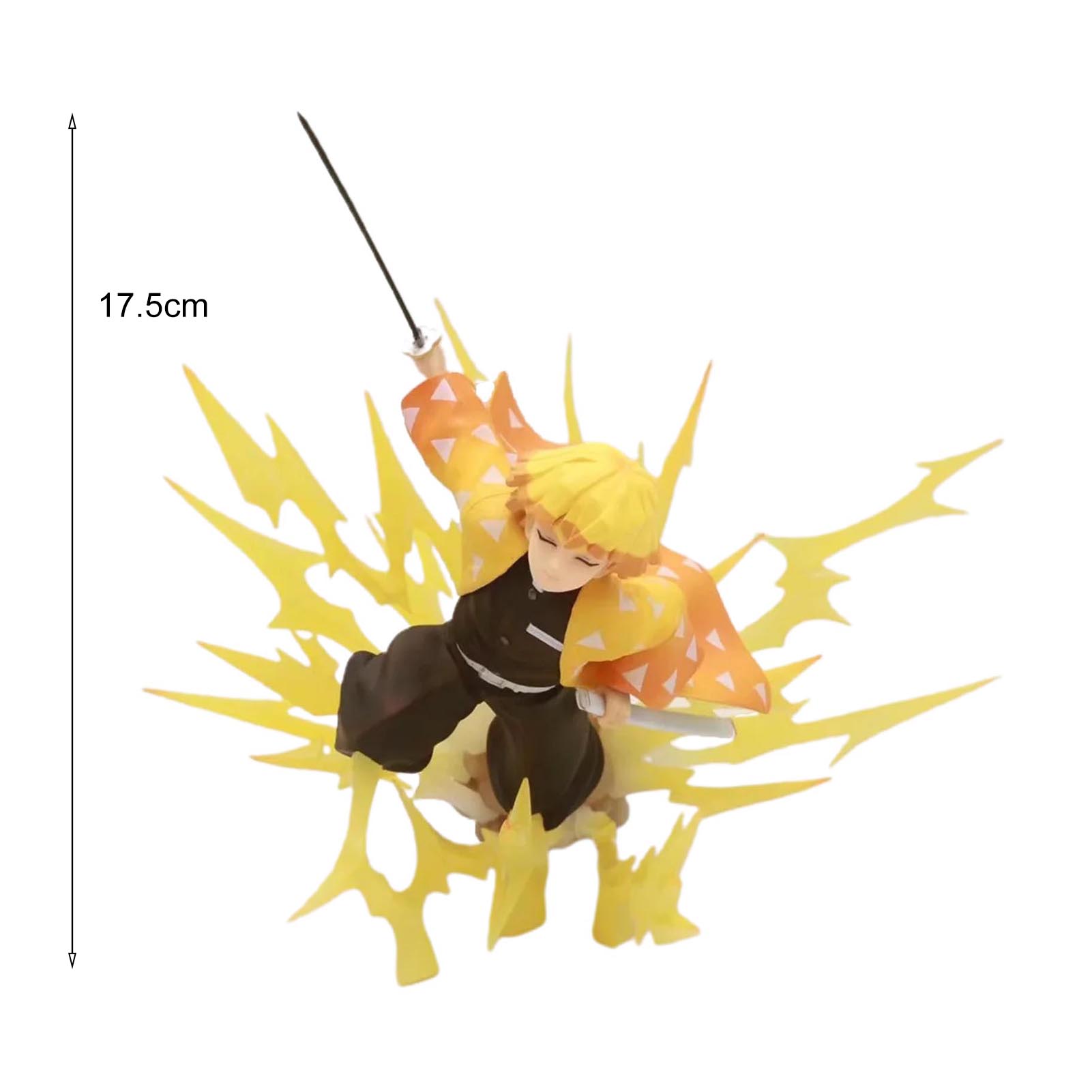 Figure Exquisite Demon Slayer ZERO Agatsuma Zenitsu Breath of Thunder Figurine Doll. 