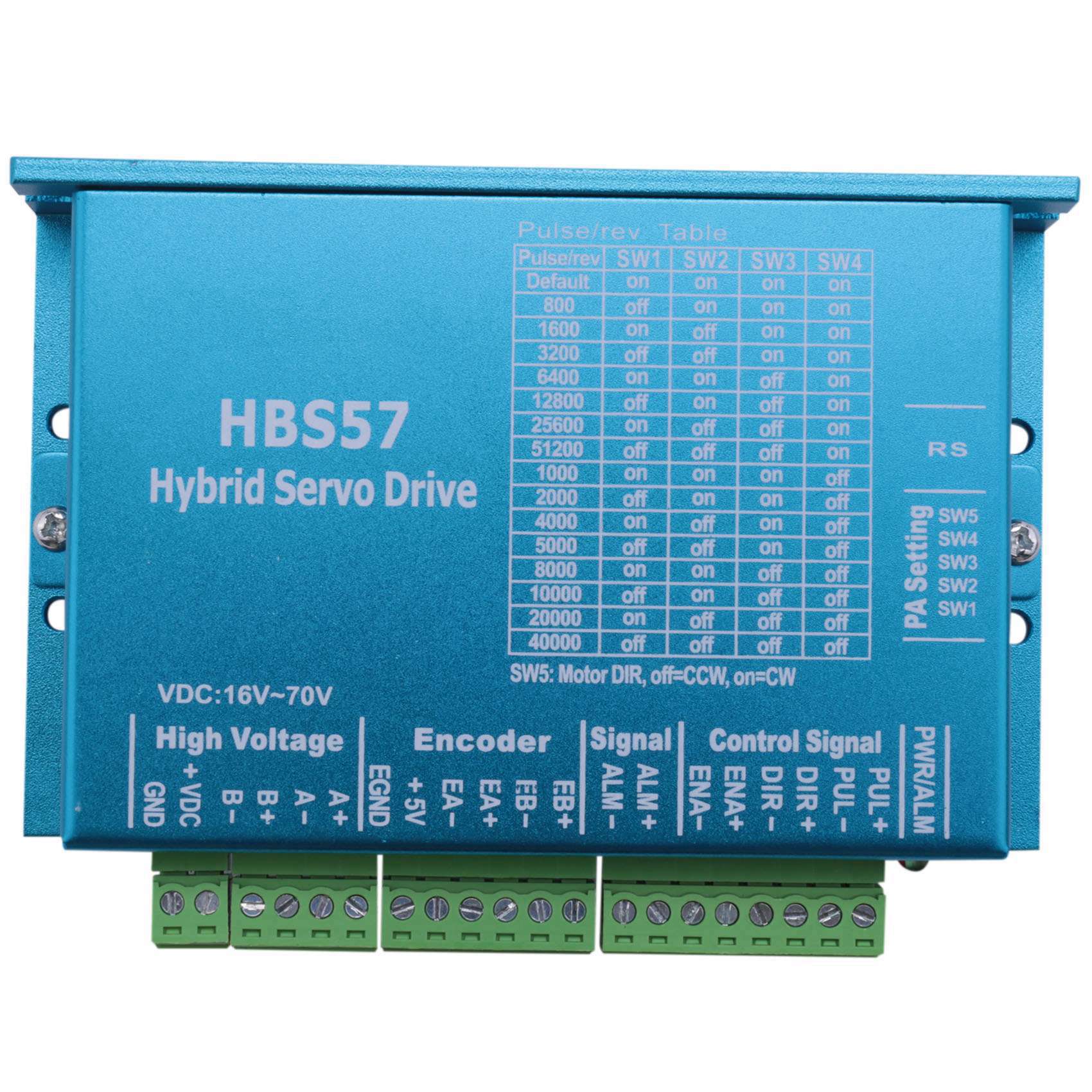 2X 23 Stepper Motor Driver 2.2Nm Servo Motor 57HSE2.2N+for HBS57 Closed-Loop Step Motor 2.2NM 57 Hybrid Closed Loop. 