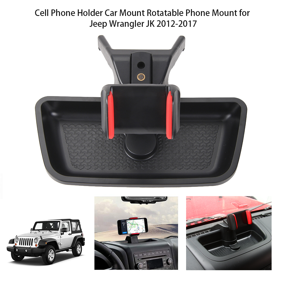 Cell Phone Holder Car Mount Rotatable Phone Mount for Jeep Wrangler JK  2012-2017: Buy Online at Best Prices in Bangladesh 