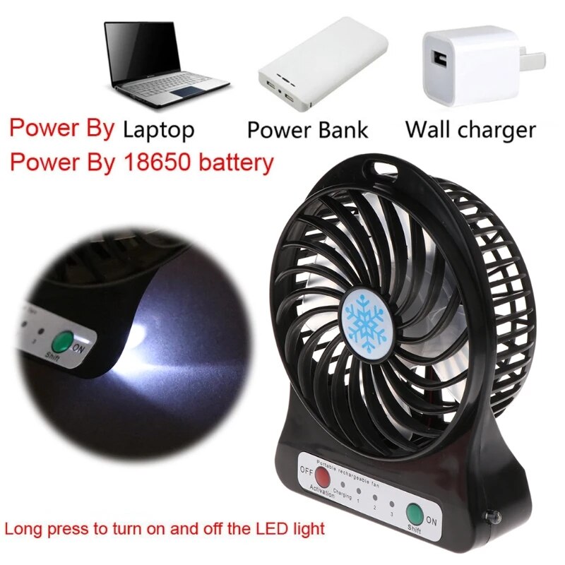 R9UD Portable Fan USB Handheld Fan Mini Personal Small Table Fan Portable Fan Small but Mighty Quiet. 