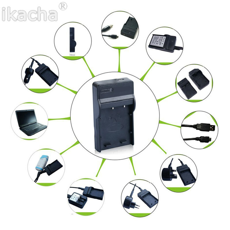BCG10PP BCG10E DMW-BCG10 USB Battery Charger For Panasonic LUMIX DE-A65 A65 DE-A65B DMC-ZS1 ZS3 TZ2 TZ6 TZ7 TZ26 ZR1 ZX1 TZ66. 