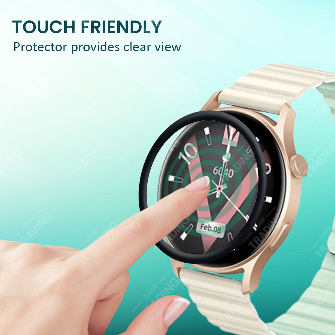 Kieslect Lora 2 Smartwatch Plastic Full Coverage Screen Protector. 