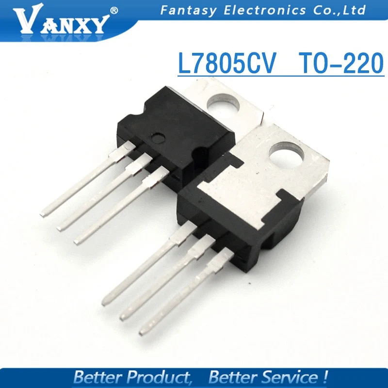 【Hey my home】10PCS L7805CV L7805 TO-220 7805 LM7805 MC7805 and  IC. 
