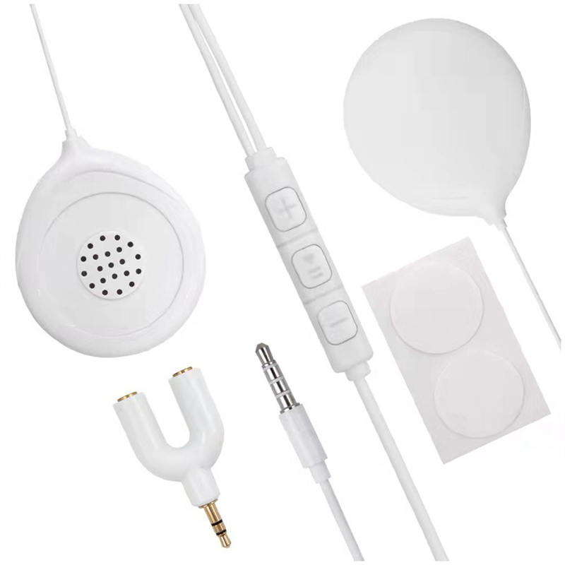 Belly Buds Baby Bump Headphones, Early Education Machine White Plastic for Women During Pregnancy