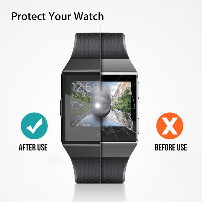 Screen Protector For Fitbit Ionic Watch Smart Watch TPU Comprehensive Cover Silicone Anti-fall Dust Protection Screen Case Cover. 