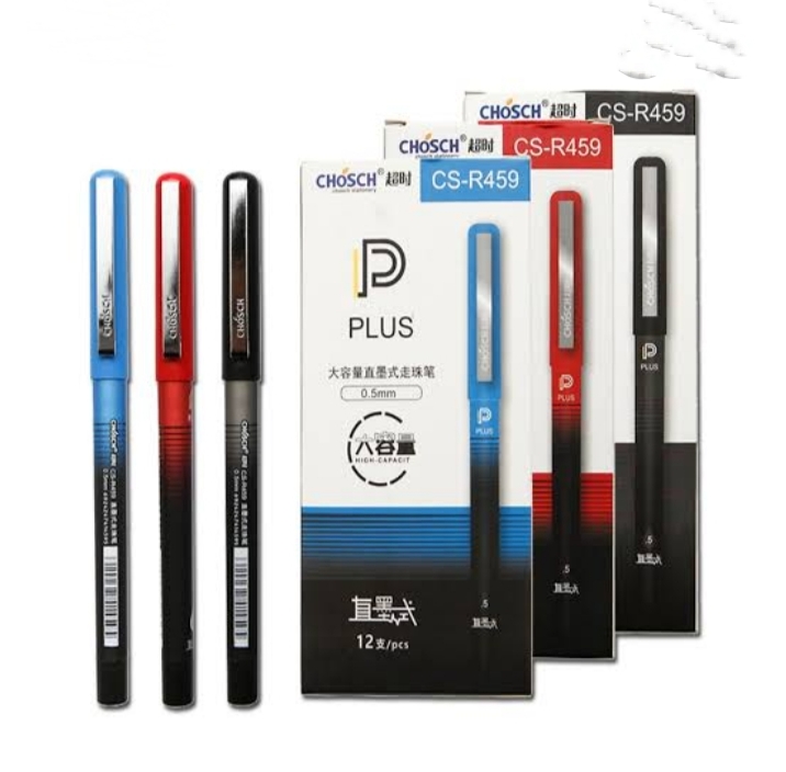 CHOSCH R-459 ,P PLUS ROLLER GEL PEN , 0.5 MM NIBS.. 