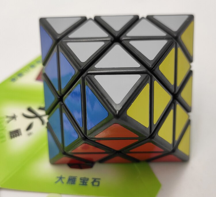 【happy one】Dayan Octahedron Black/white/Transparent Magico Toy Idea Drop Shipping. 