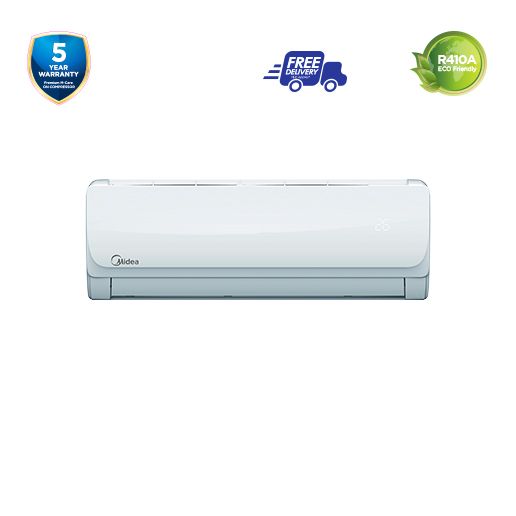 Midea 1.5 Ton Split Type Non-Inverter Air Conditioner (AC Model- MSG18CRN/ MSA18CRN) Official with Free Delivery. 