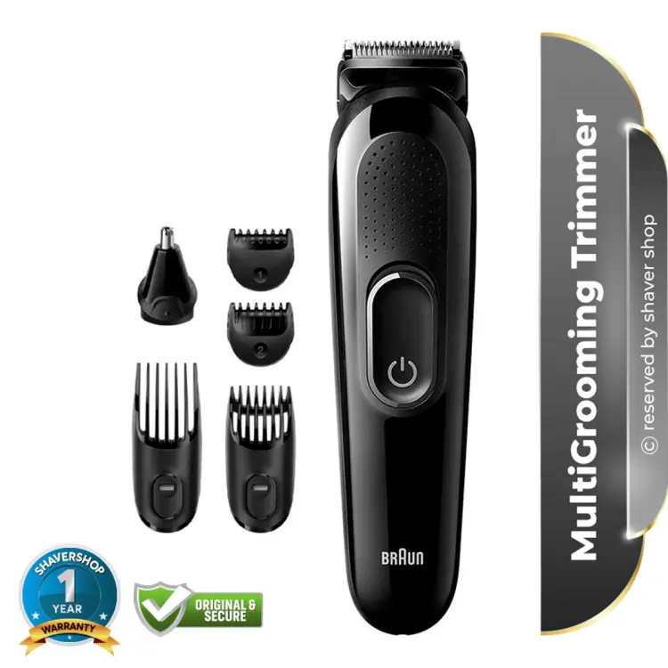 Braun Multi Grooming Kit MGK3220, 6-In-1 Trimmer