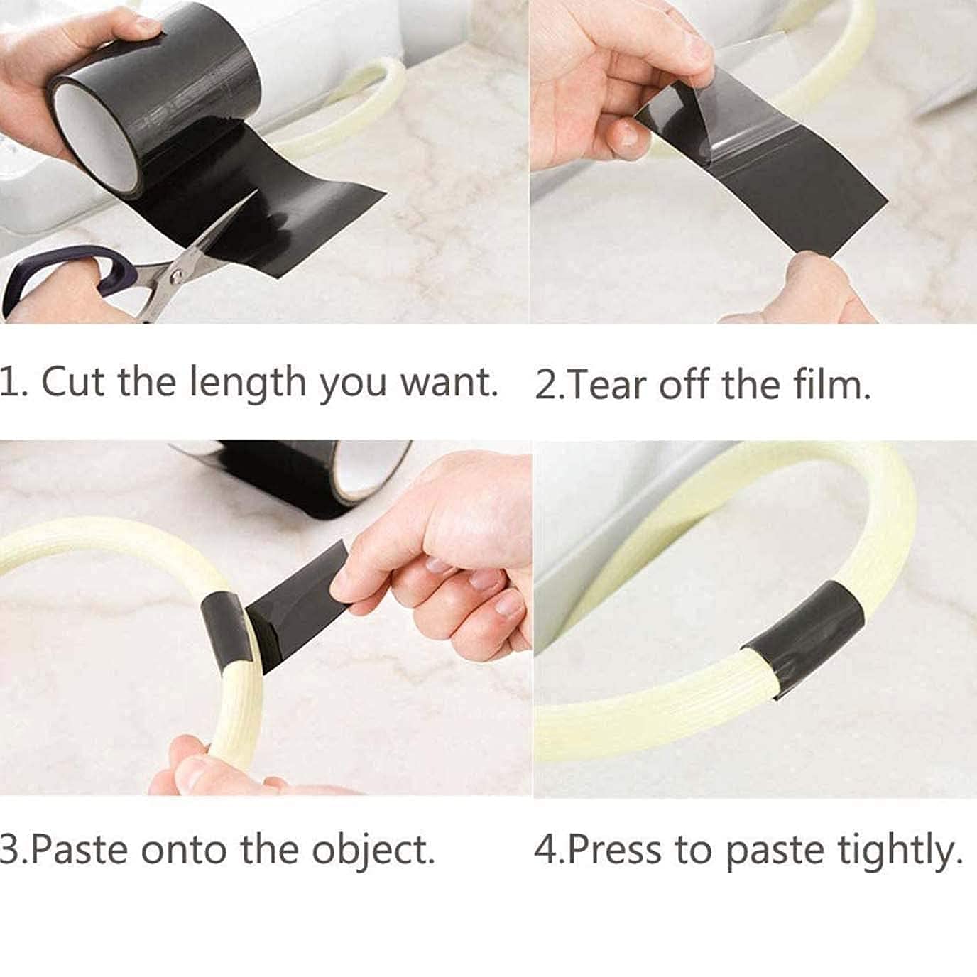 Flex Tape for Seal Leakage Tape for Water Leakage Super Strong Waterproof Tape Adhesive Tape for Water Tank Sink Sealant for Gaps. 