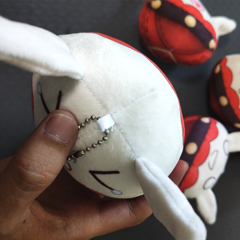 6CM Genshin Impact Slime Klee Bouncing Duduke Two-dimensional Cute Doll Plush Toy Birthday Present Game Peripherals Collect. 