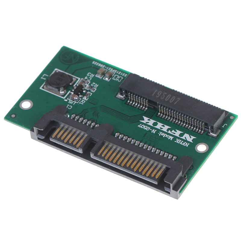Mini pcie msata adapter ssd to 2.5 inch sata3 adapter card with case sata adapte. 