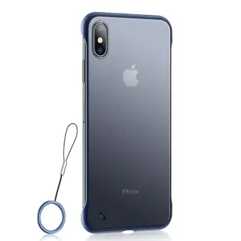 Apple Iphone X Xs Slim Translucent Matte Frameless Case Texture Design Hard Pc Back Cover Shock Bumper Corners With Free Ring Buy Online At Best Prices In Bangladesh Daraz Com