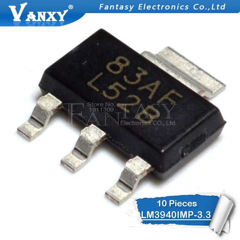 10 পিস LM3940IMP-3.3 sot-223 l52-LM3940IMPX-3.3 sot223 lm3940 1 v lm3940imp smd m3ab ic. 