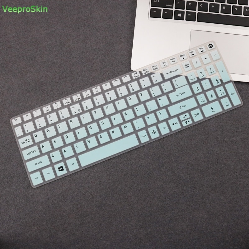 【happy one】Silicone skin Keyboard Cover for Acer Aspire E E5-574 G E5-575 (G) E5-576G /Aspire 3 A315 - 21 A315 - 31 A515-51G. 