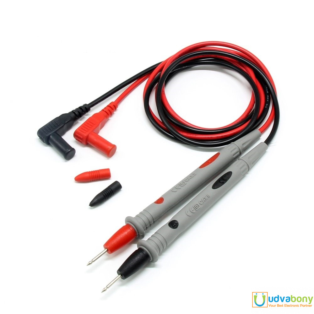 Multimeter Probe Test Leads Pin 10A 1000V for Digital Multimeter Needle Tip Multi Meter Tester Lead Probe Wire Pen Cable. 