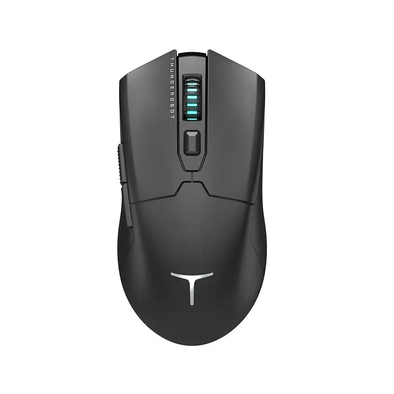 Thunderobot ML602 Wireless Gaming Mouse PAW3395 26000DPI 650IPS 64g Lightweight Symmetrical Form Tri-mode For Laptop PC Gamer. 
