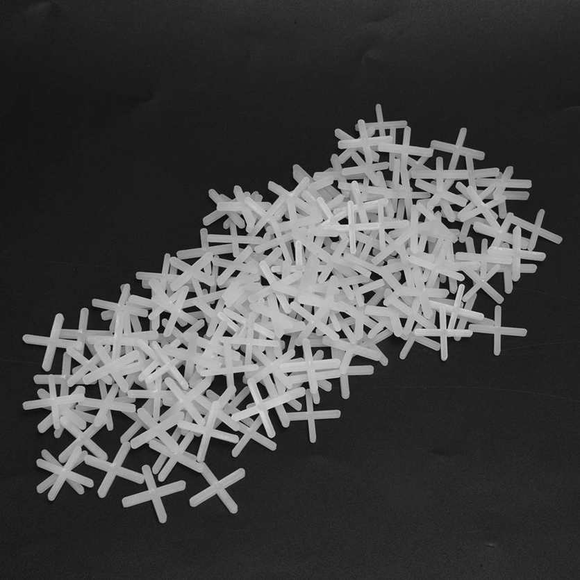 Tile Spacer 2000Pcs Ceramic Tiler Plastic Cross Plumber Reuseable Leveling System 2mm/2.5mm. 