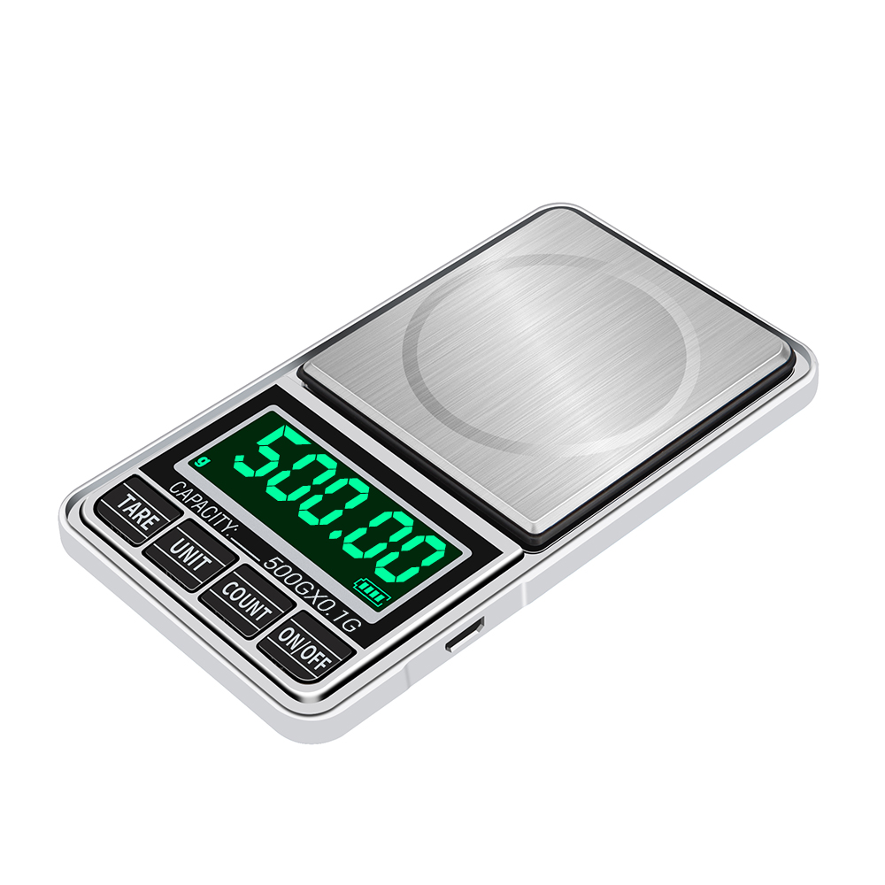 KOGEEK Portable Digital Scale Gold Scale Mini Pocket Digital Scale Professional Accurate Electronic Scale Precision 500g/0.1g DH-938C. 