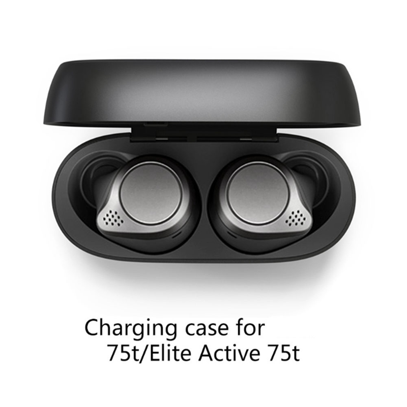 1Set for Jabra Elite 75T Charging Case Box for Jabra Elite Active 75T Wireless Bluetooth Earphone Charge Case Parts Accessories. 