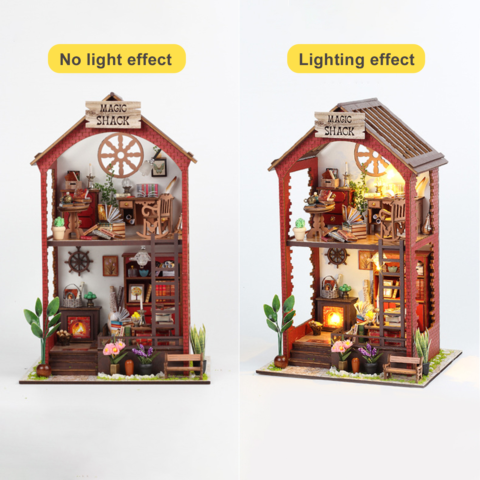 Diy Mini Dollhouse Set Beginner-friendly Dollhouse Kit. 