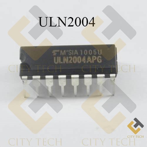 3Pcs-ULN2004 Darlington Transistor Array Breadboard Friendly IC DIP 16 ULN 2004. 